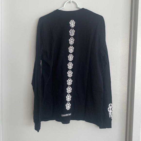 Chrome Hearts Spine Dagger Long Sleeve T-Shirt - Picture 4 of 7